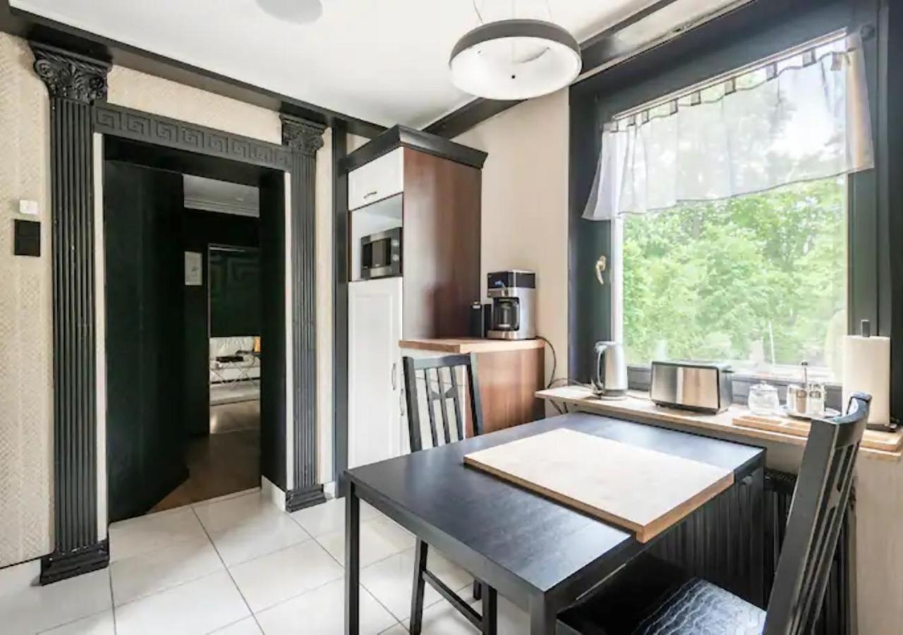 Miet-Kamp Ruhig, Zentral, Nahe Messe, Ausgefallenes Design 2 Schlafzimmer Berlín Exteriér fotografie