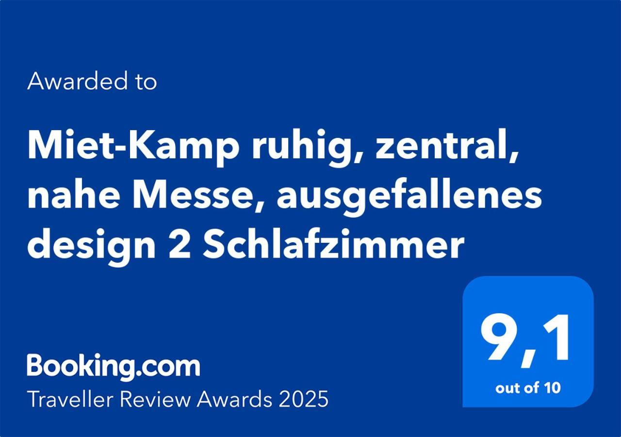 Miet-Kamp Ruhig, Zentral, Nahe Messe, Ausgefallenes Design 2 Schlafzimmer Berlín Exteriér fotografie